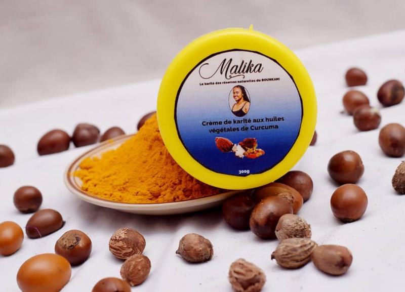 Crème de KARITÉ a l huile de curcuma 300gr a 2000fr