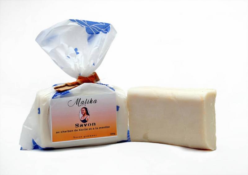 Savon de karité mentholé 200gr a 1000fr