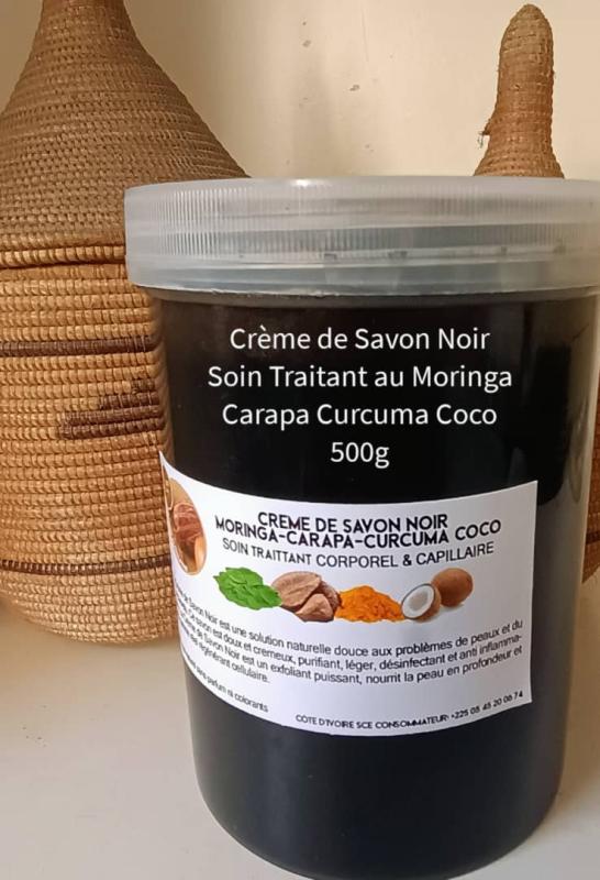 Crème de savon noir 500g