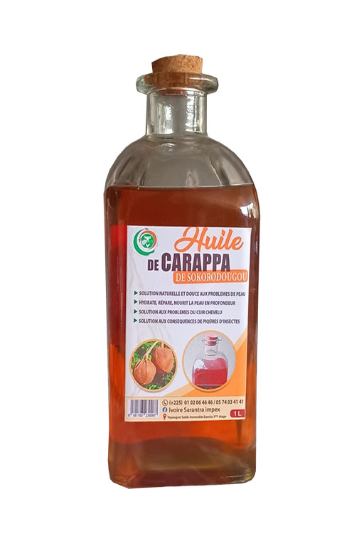 L'huile de Carapa 1 L